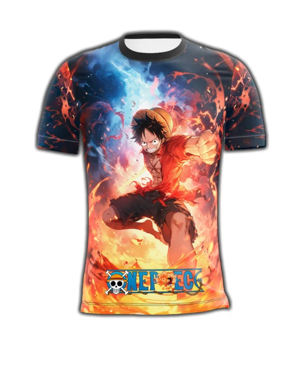 Camisa Camiseta One Piece Luffy - Proteção UV - Image 4