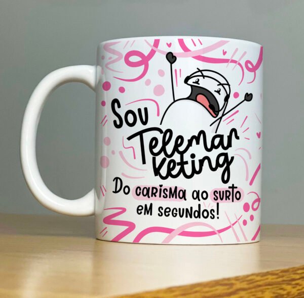 Caneca Profissões Telemarketing