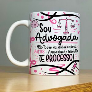 Caneca Profissões Advogado(a)