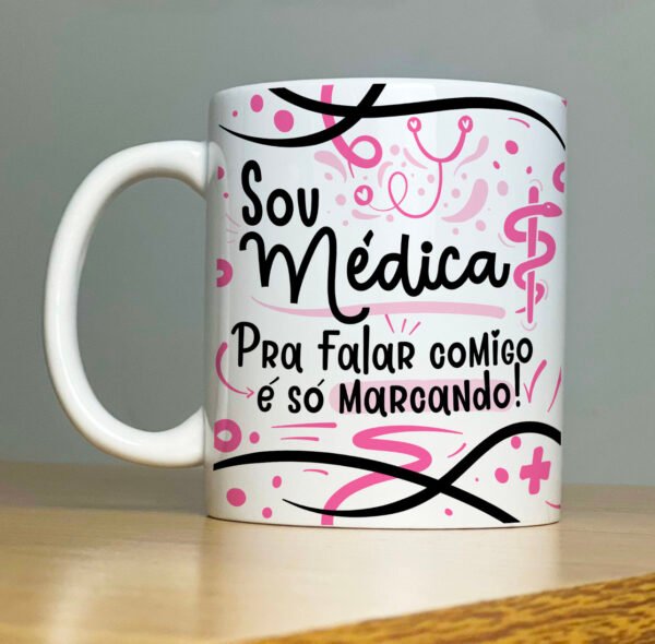 Caneca Profissões Médico(a) - Imagem 5