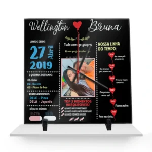 Azulejo Casal Personalizado