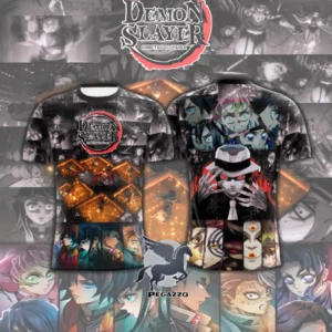 Camisa Camiseta Demon Slayer - Proteção UV