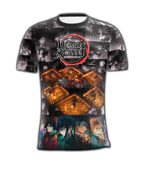 Camisa Camiseta Demon Slayer - Proteção UV - Image 4
