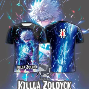 Camisa Camiseta Killua Hunter x Hunter - Proteção UV