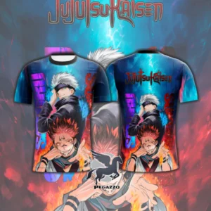 Camisa Camiseta  Satoro e Sukuna Jujutsu Kaisen - Proteção UV