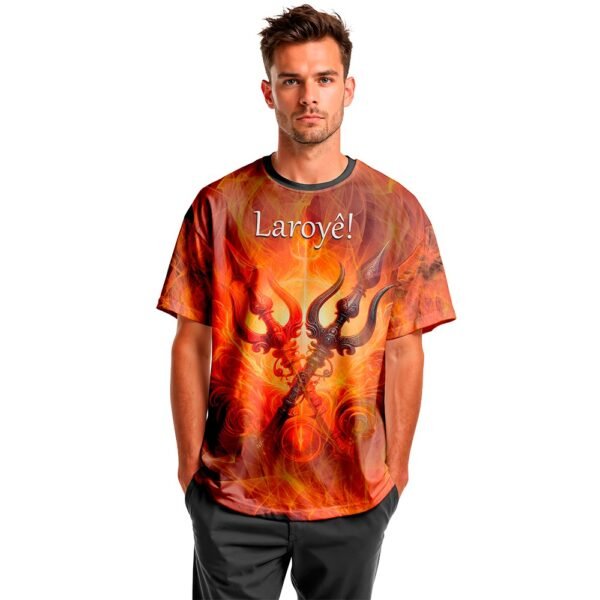 Camisa Camiseta Exu Pomba Gira - Proteção UV - Imagem 2