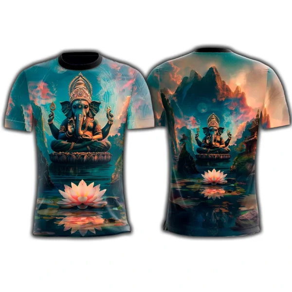 Camisa Camiseta Ganesha - Proteção UV - Image 4