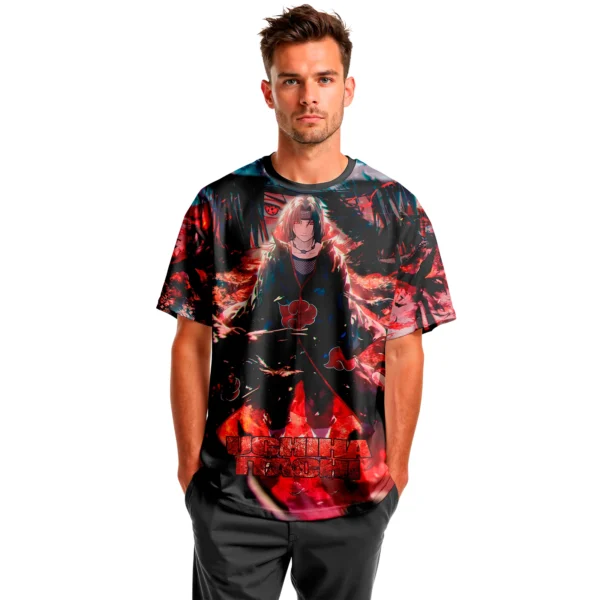 Camisa Camiseta  Itachi Uchiha Naruto - Proteção UV - Imagem 2