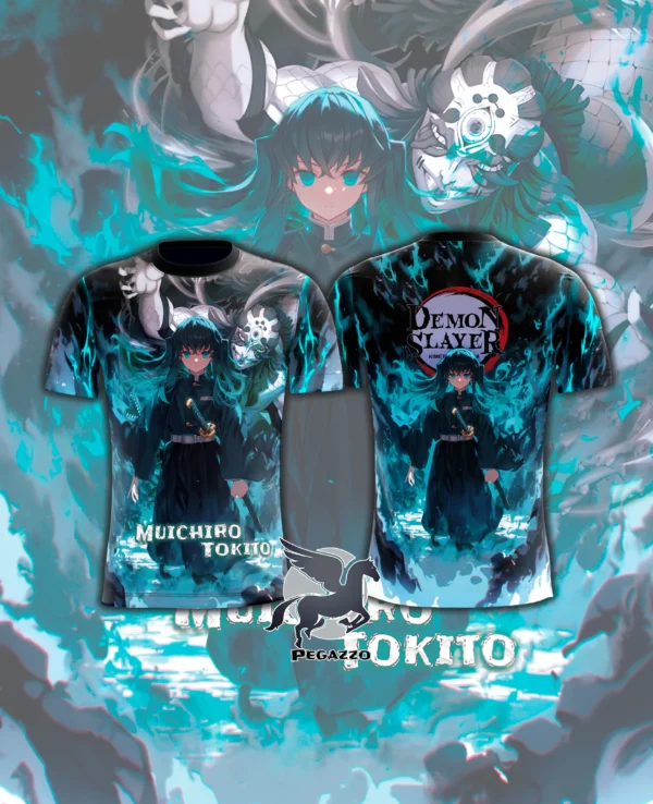 Camisa Camiseta Tokito Demon Slayer - Proteção UV