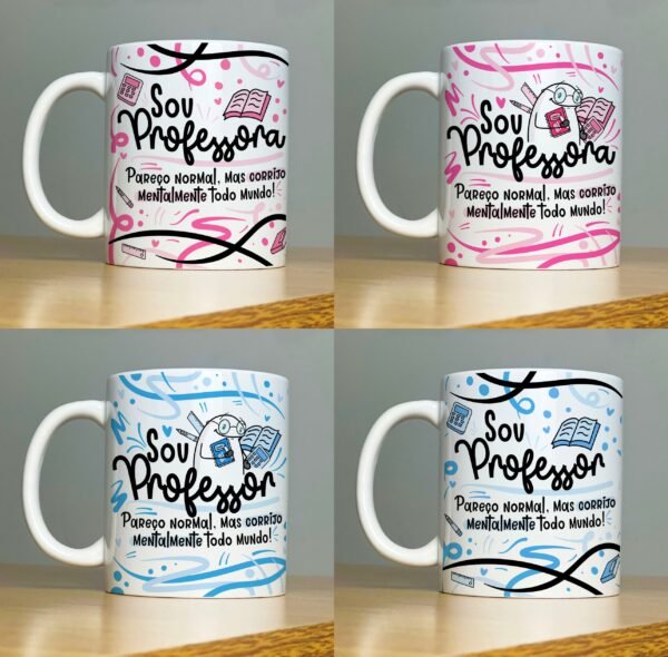 Caneca Profissões Professor(a) - Imagem 2