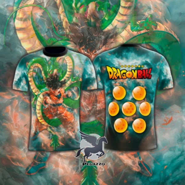 Camisa Camiseta Goku Dragon Ball - Proteção UV