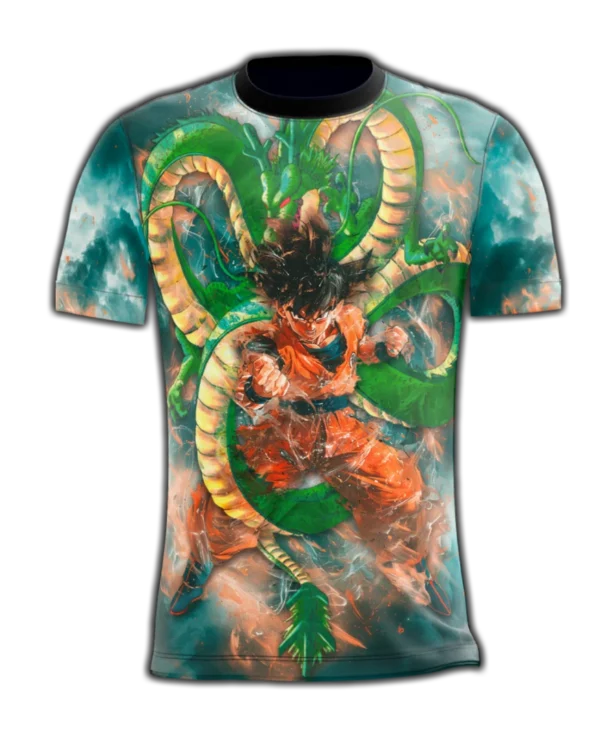 Camisa Camiseta Goku Dragon Ball - Proteção UV - Imagem 5