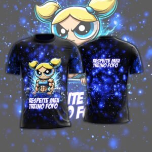 Camisa Camiseta Florzinha Academia - Proteção UV